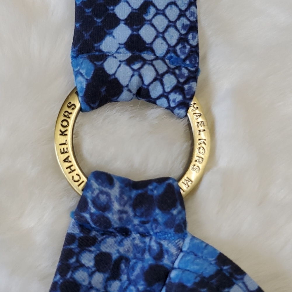 MK (TOP ONLY) HIGH NECK HALTER BIKINI TOP/WORKOUT TOP - Picture 4 of 11